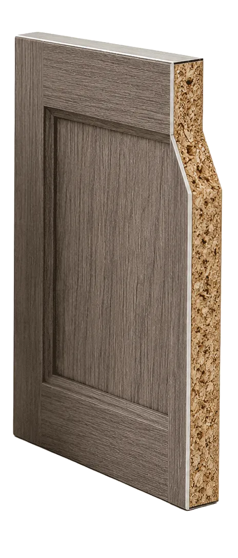 Laminate cabinet material sample