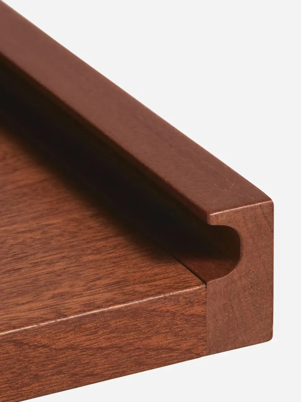One-handle cabinet strip pull hardware