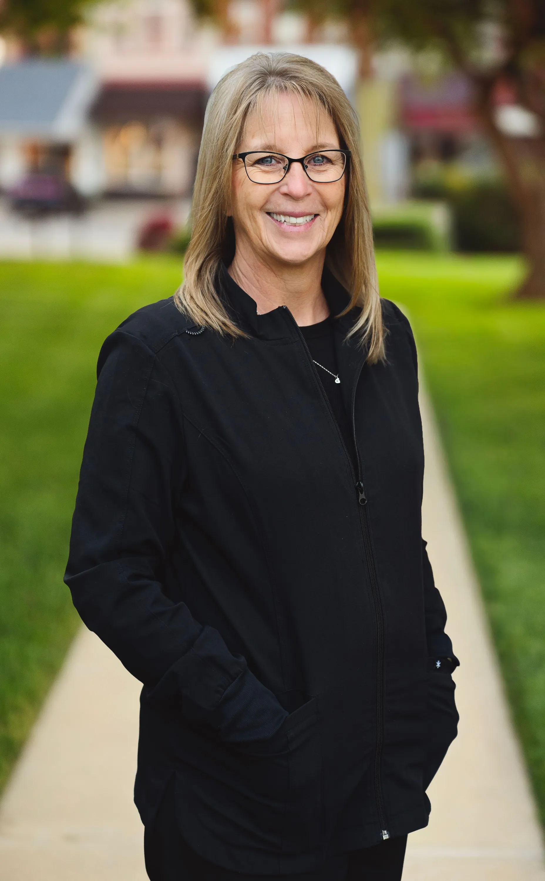 Portrait of Ana Paula Kenkel outdoors in Harlan