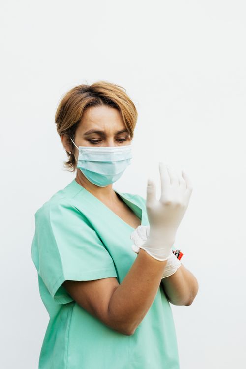 Older adult discussing medical history and treatment planning with a healthcare professional