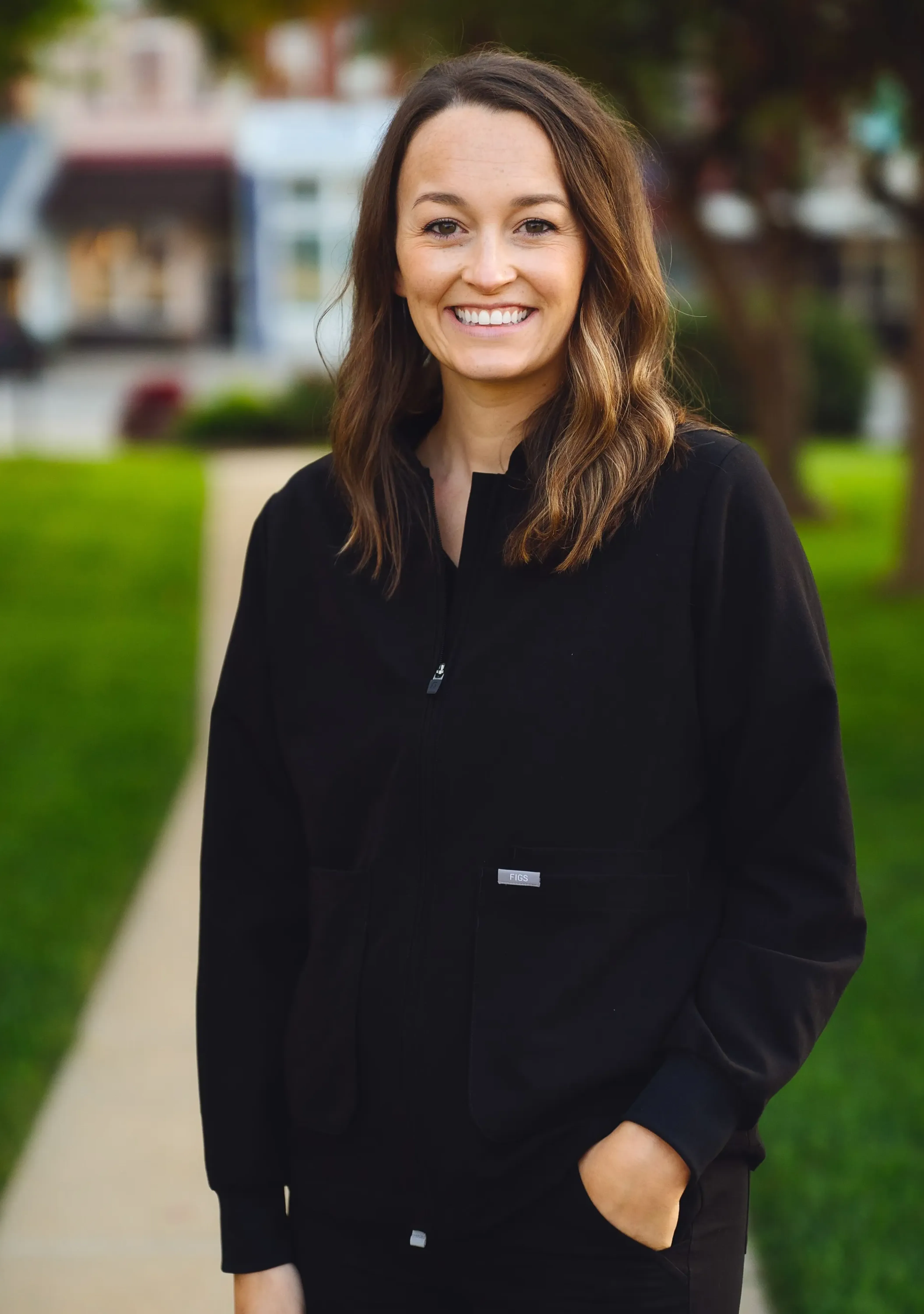 Portrait of a dental hygienist at Markham Family Dental Associates