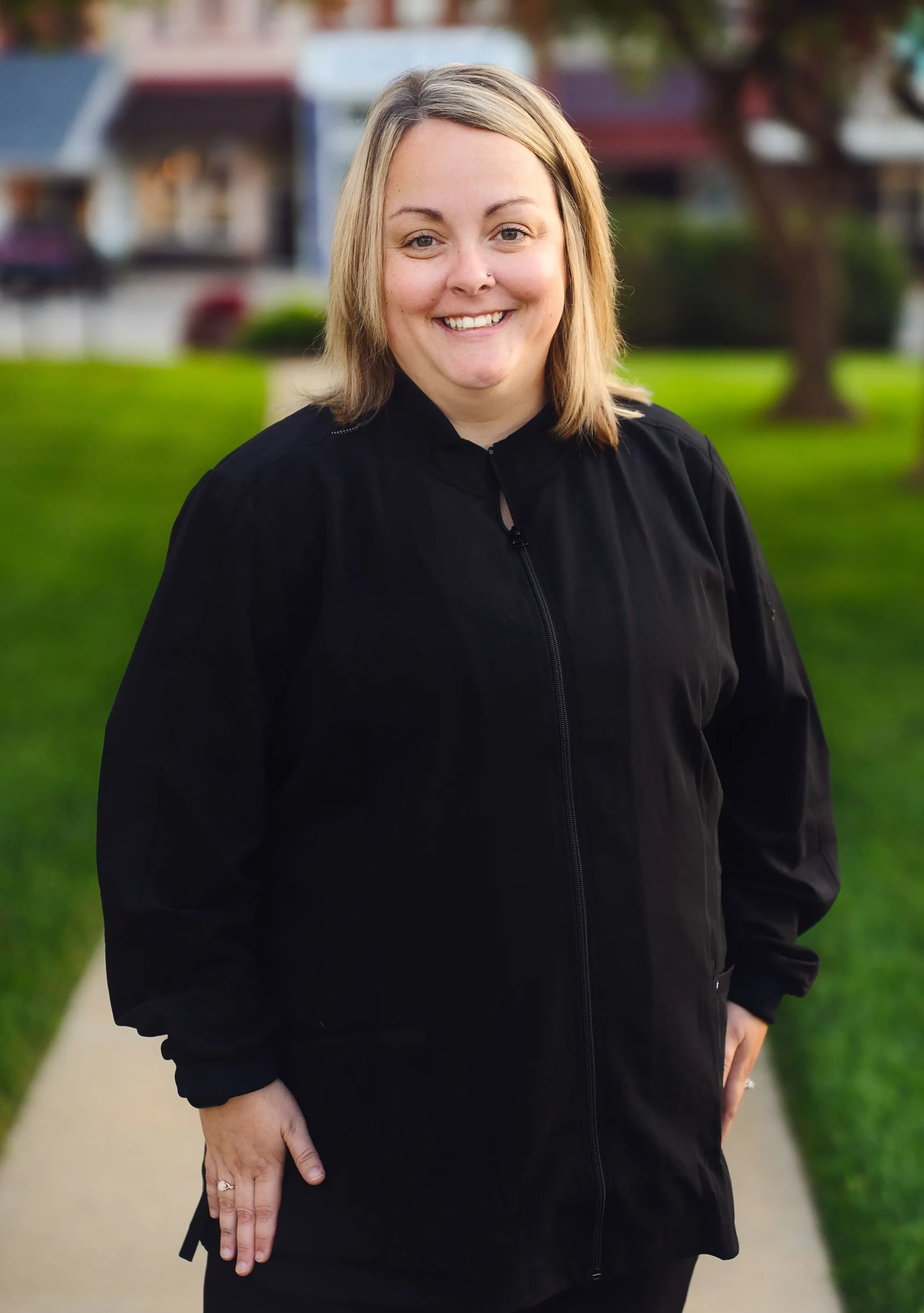 Portrait of a front-office team member at Markham Family Dental Associates