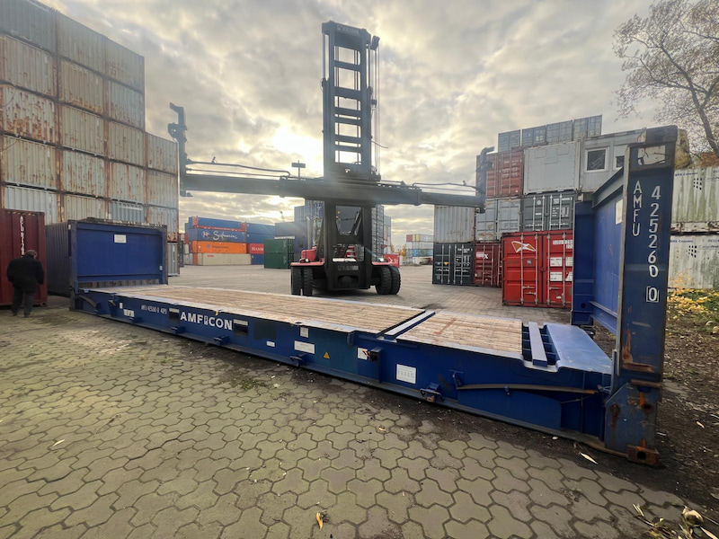 40 Fuß Flat Rack Container
