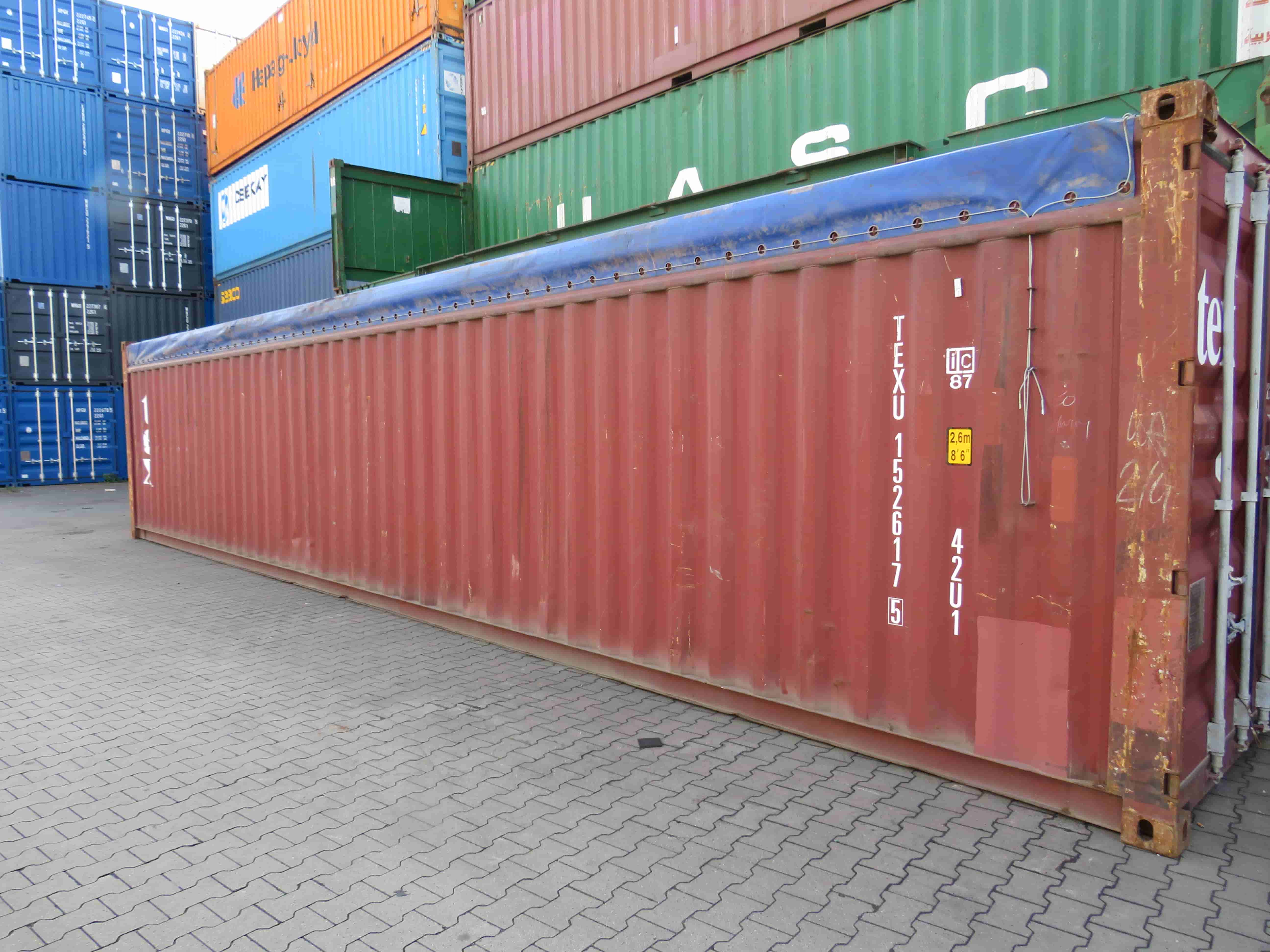 40 Fuß Open Top Container