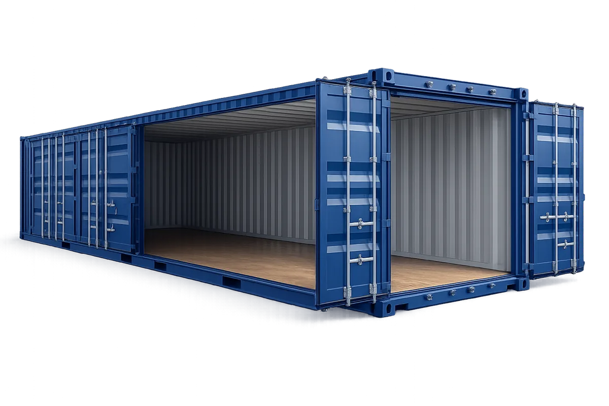 20 Fuß Open Side Container