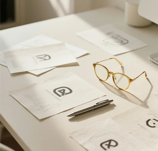 A pair of glasses sitting on top of a table.