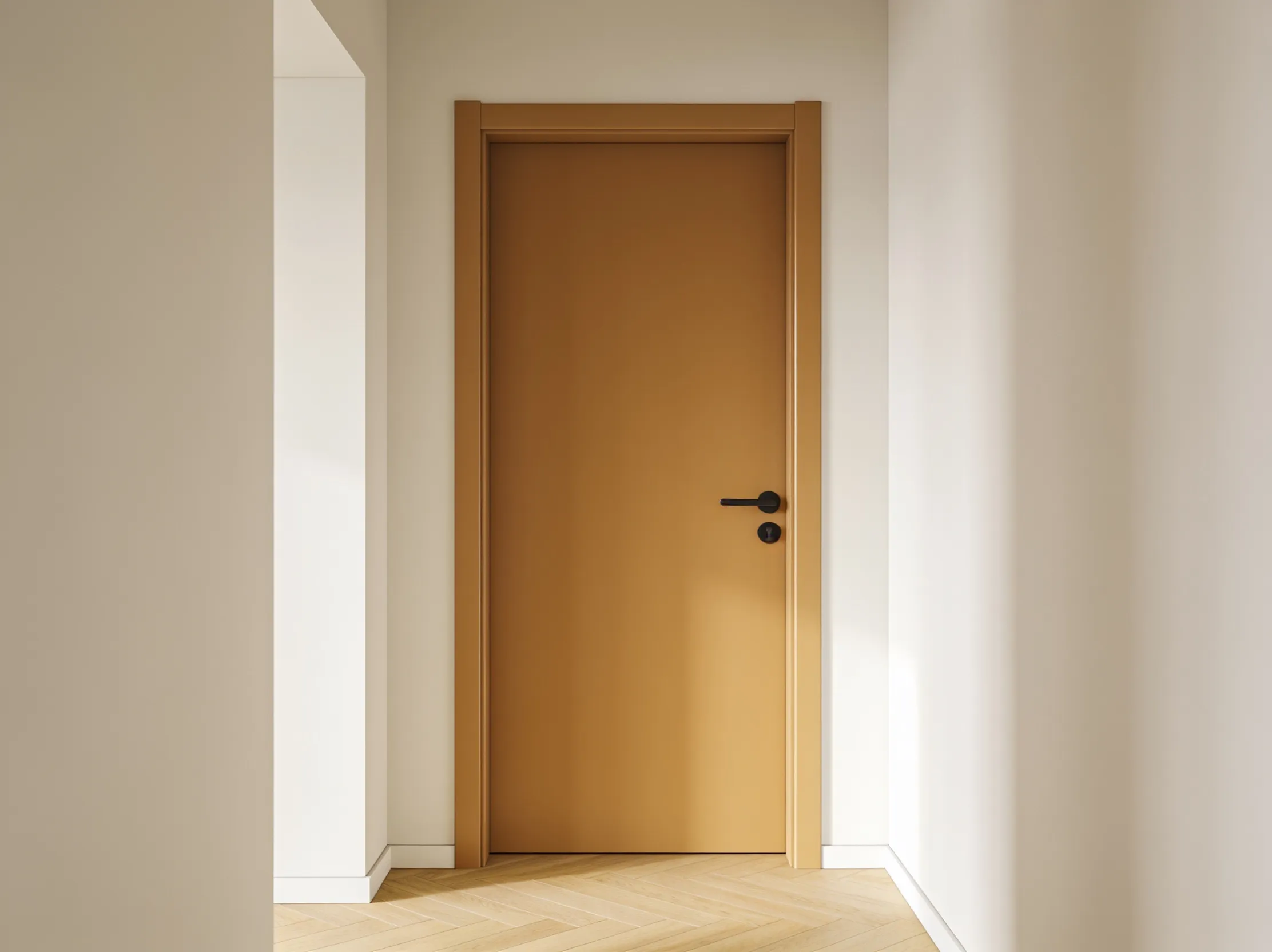 Innentür in Eiche, Oberfläche Lack