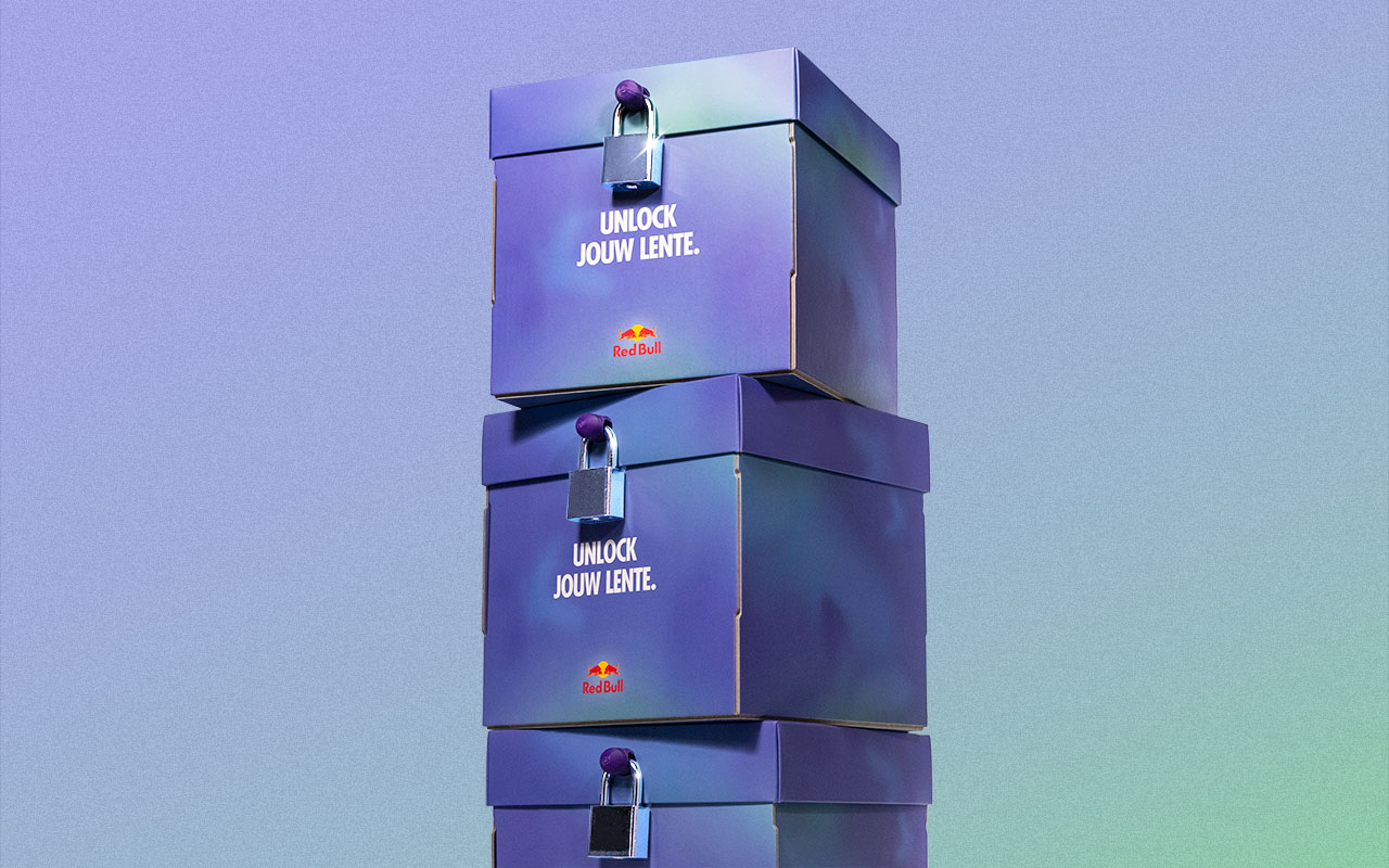 Social Media PR kit for Red Bull Spring drink