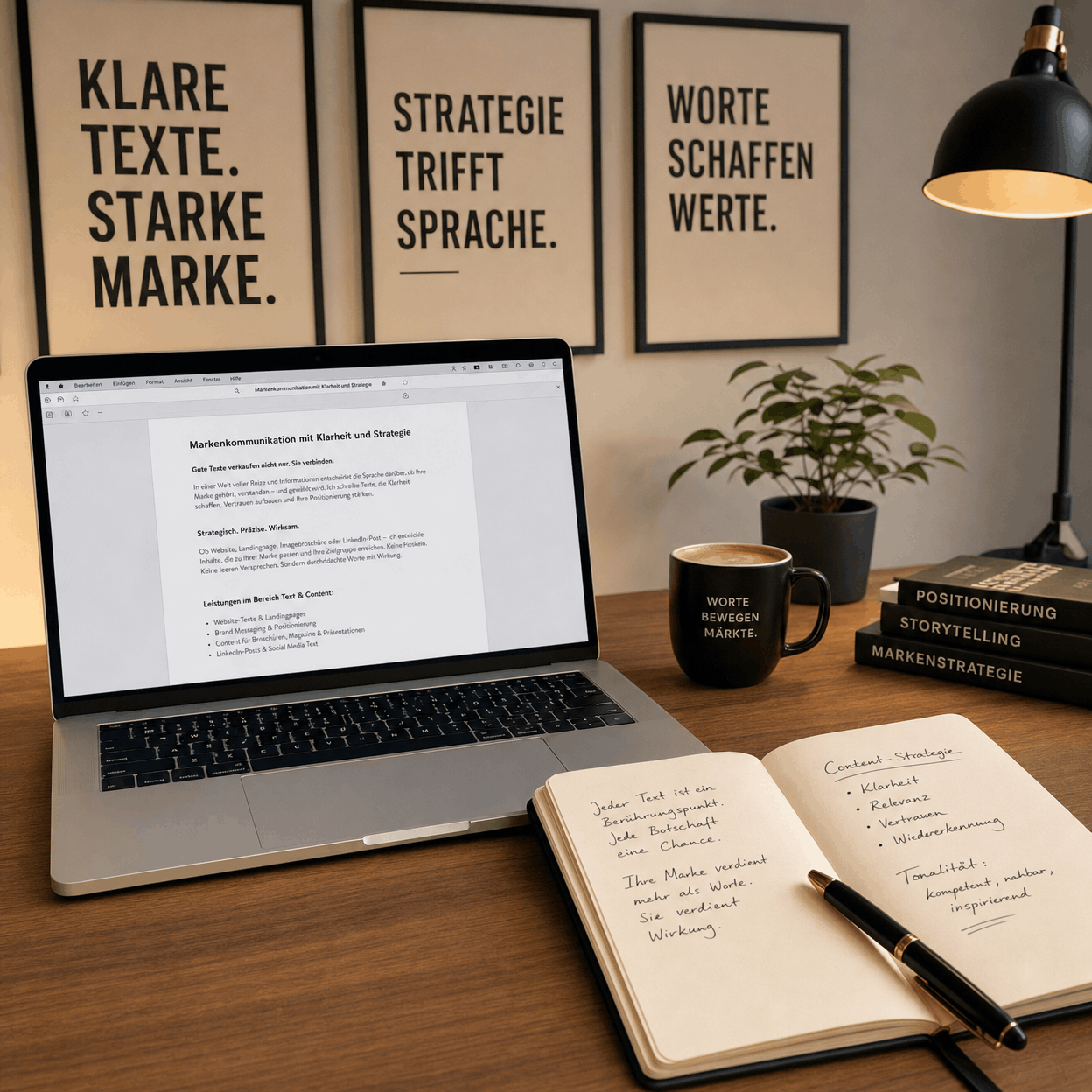 Text Creation – Schreiben am Laptop