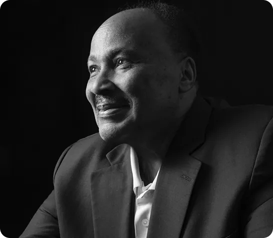Portrait of Martin Luther King III, Global Human Rights Advocate