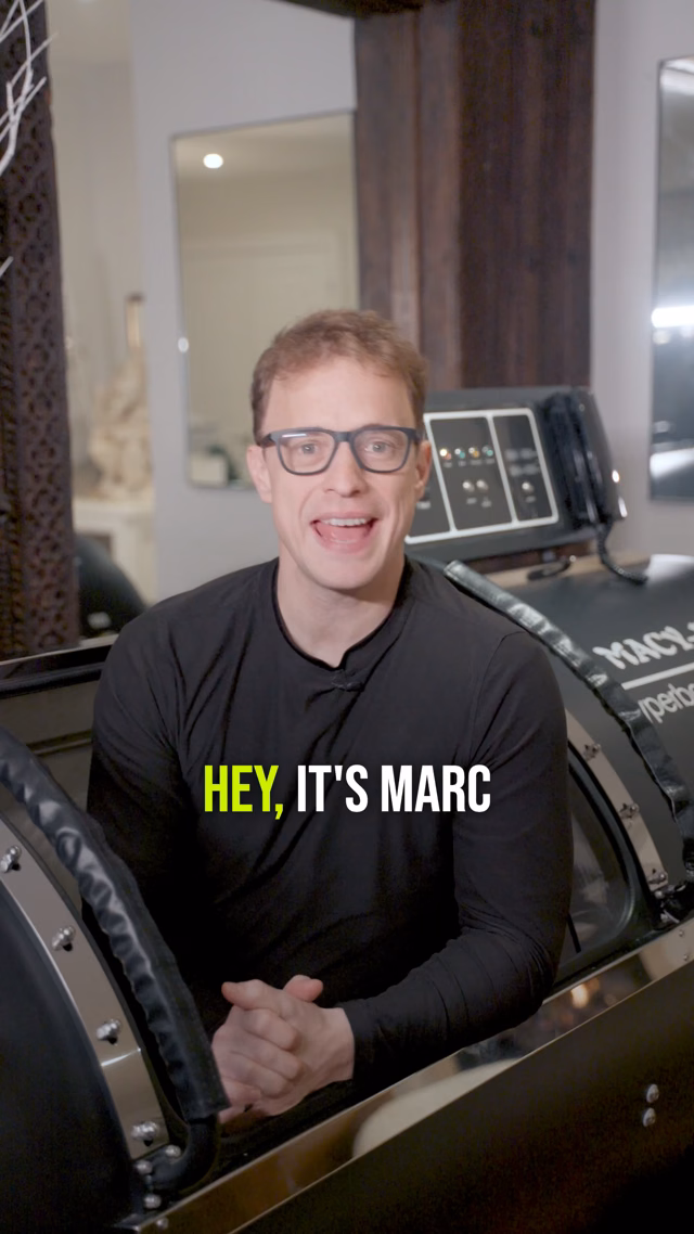 Marc Kielburger speaking in a video about health