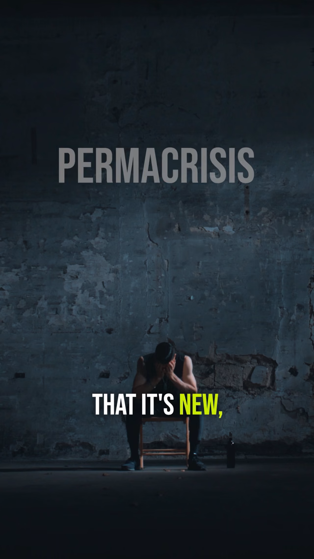 Video about the permacrisis concept in modern health