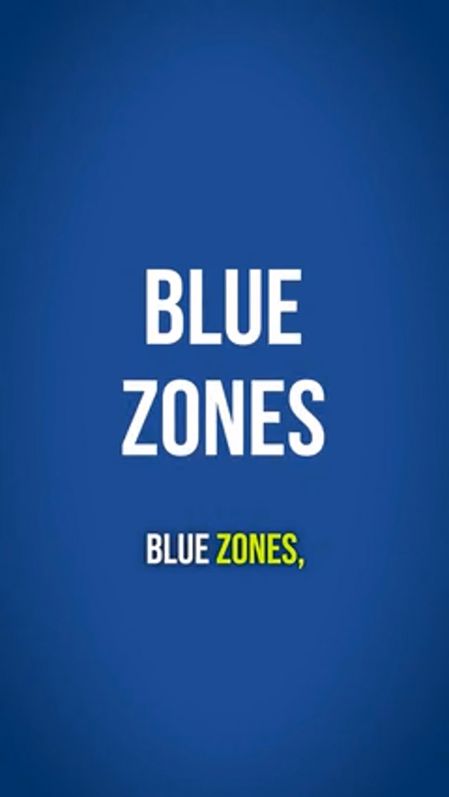 Video about Blue Zones longevity research