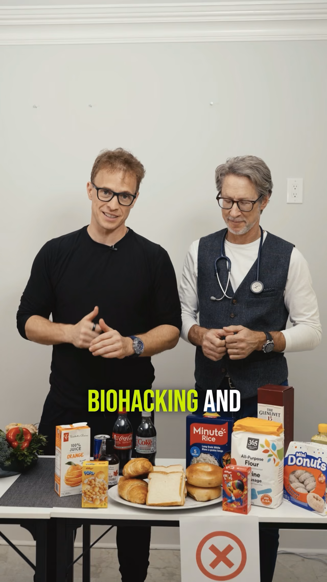 Video about biohacking food and nutrition choices