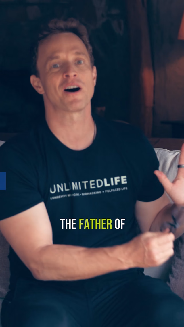 Marc Kielburger speaking in a video about fatherhood and purpose