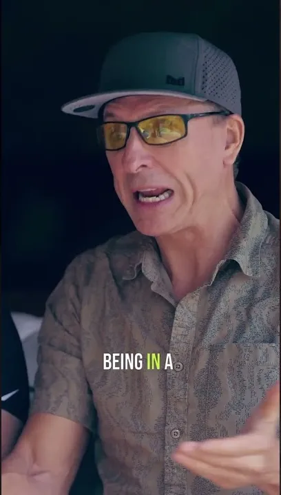 Dave Asprey discussing biohacking while wearing yellow glasses