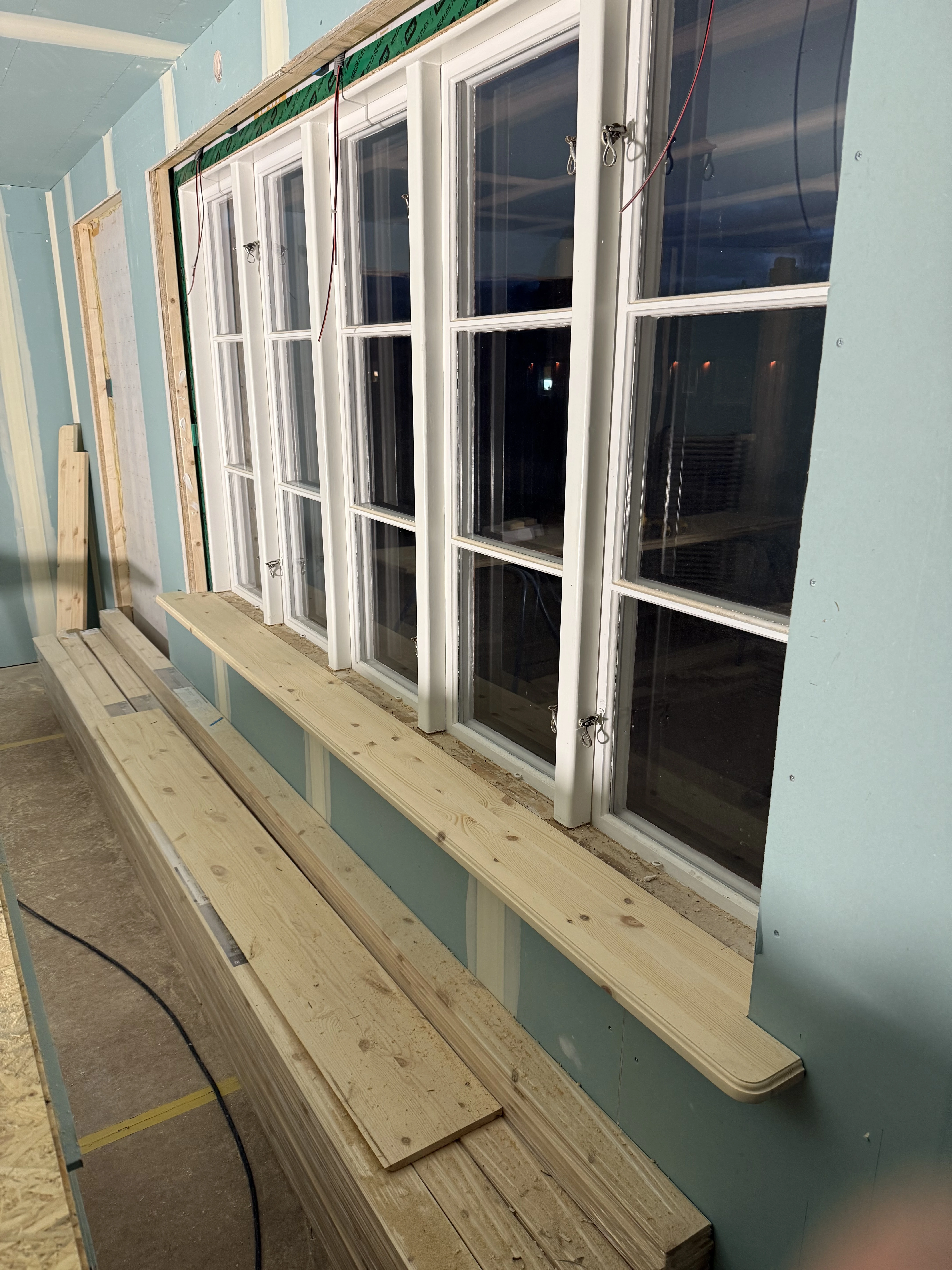 Utbyte av fönsterbrädor