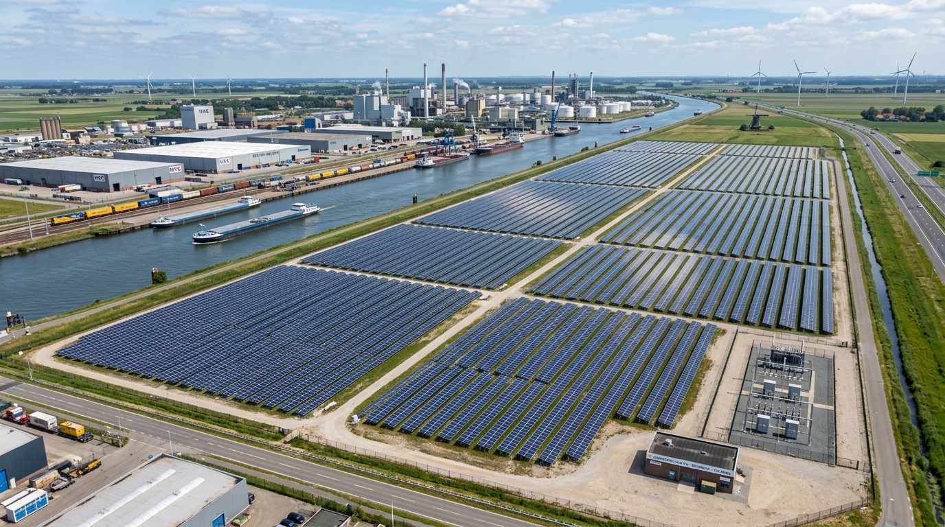 Combinatie van energieproductie met landschapsontwikkeling