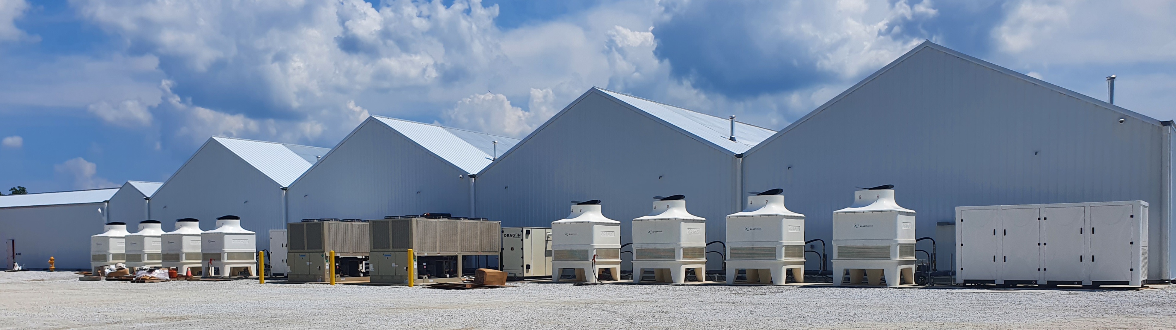 Large-scale Dragon installation at industrial facility