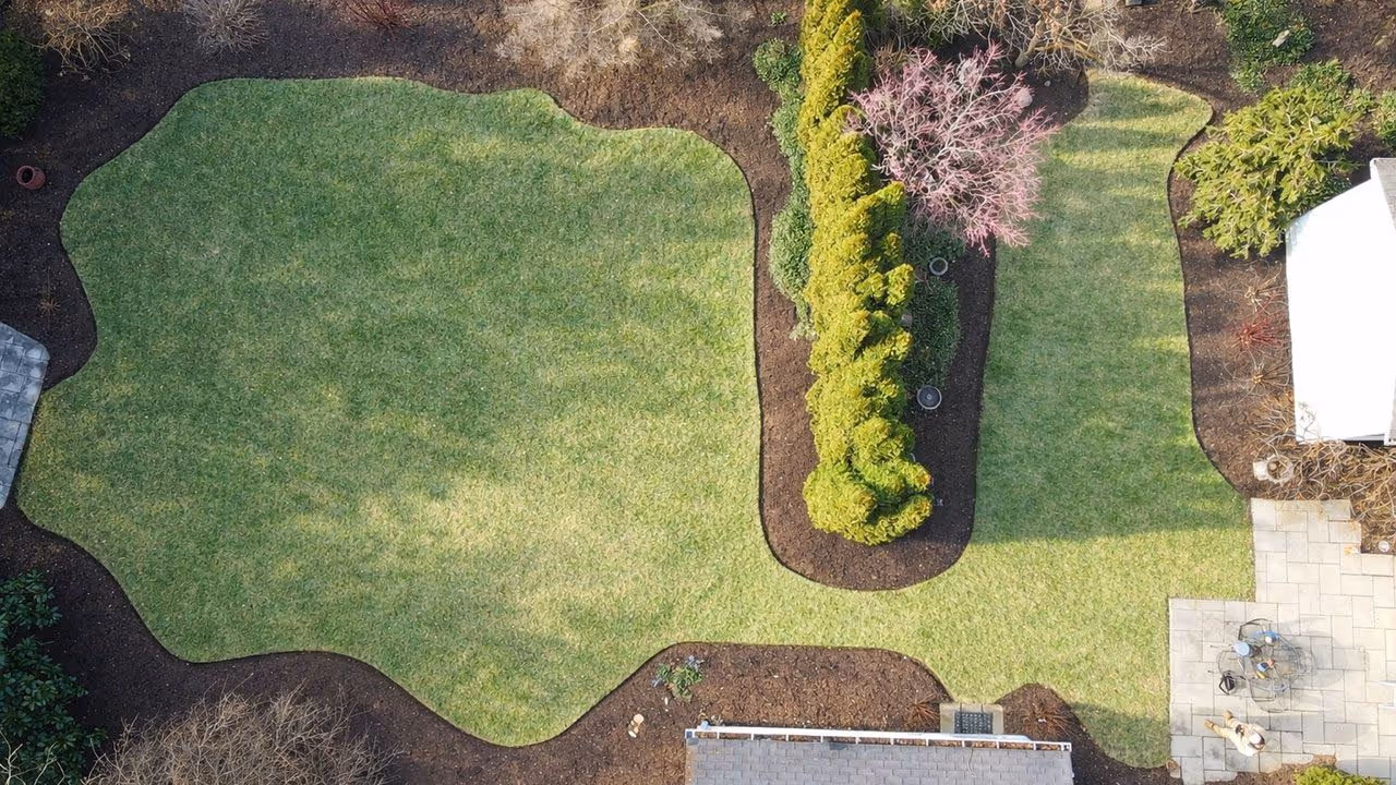 custom hand drawn landscape design plan by Flynn and Co Landscaping