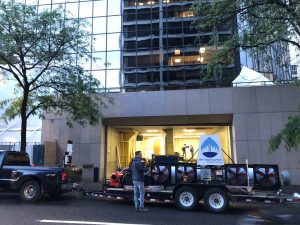 Cleaned building in Portland, Oregon