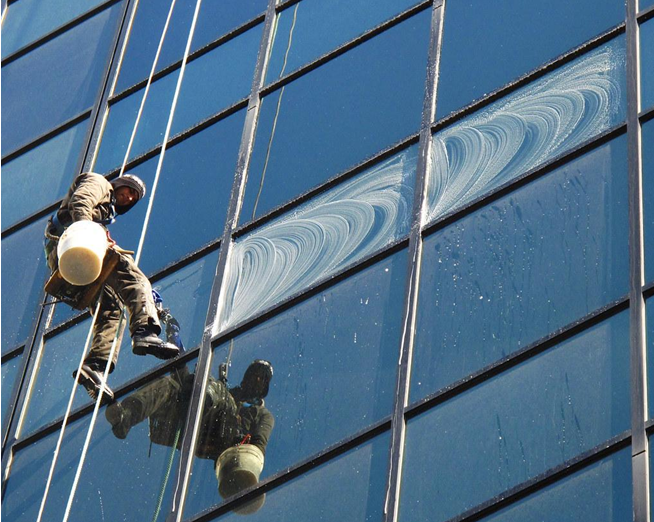 How dangerous is high rise window cleaning?
