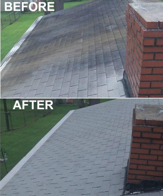 How does soft washing work? 