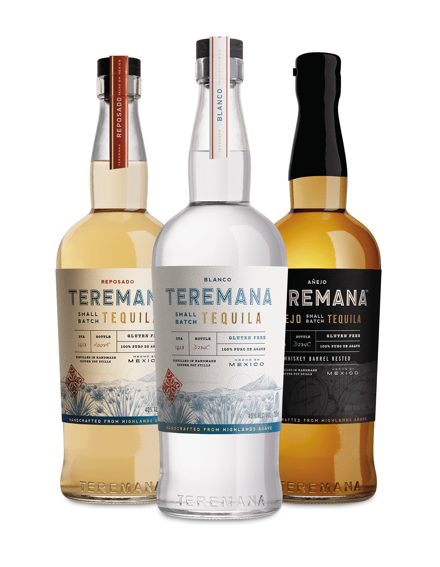 teremana tequila bottles