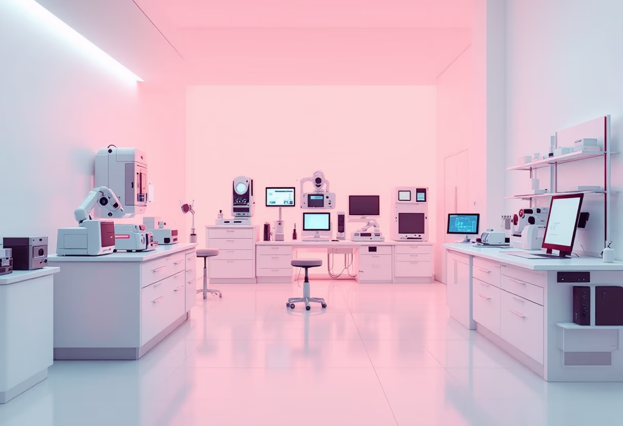 [background image] image of a workplace setting (for an ai healthcare company)