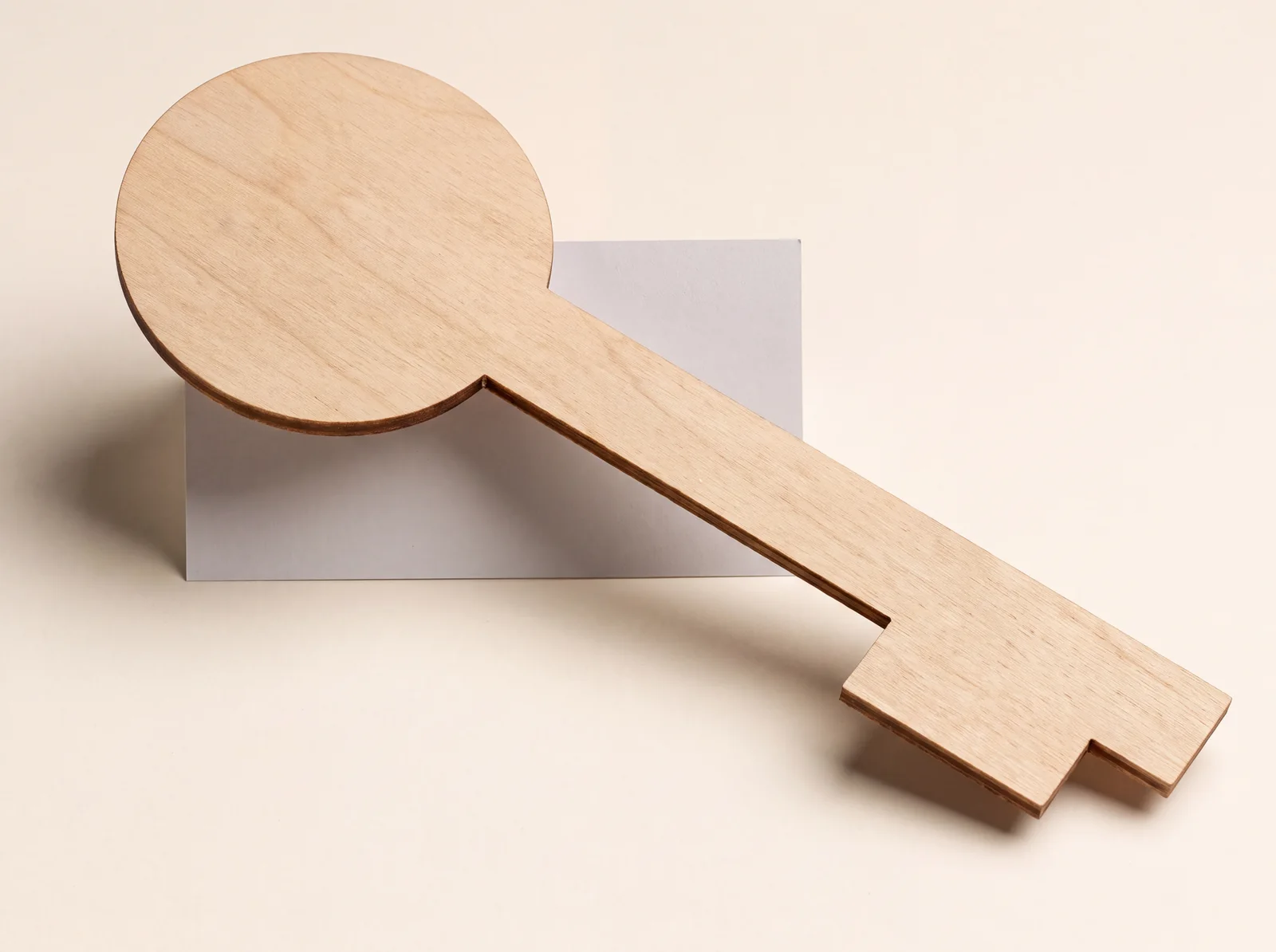 Laser cut wooden shape