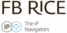 FB Rice logo with 'IP' in a circle and the text The IP Navigators below.