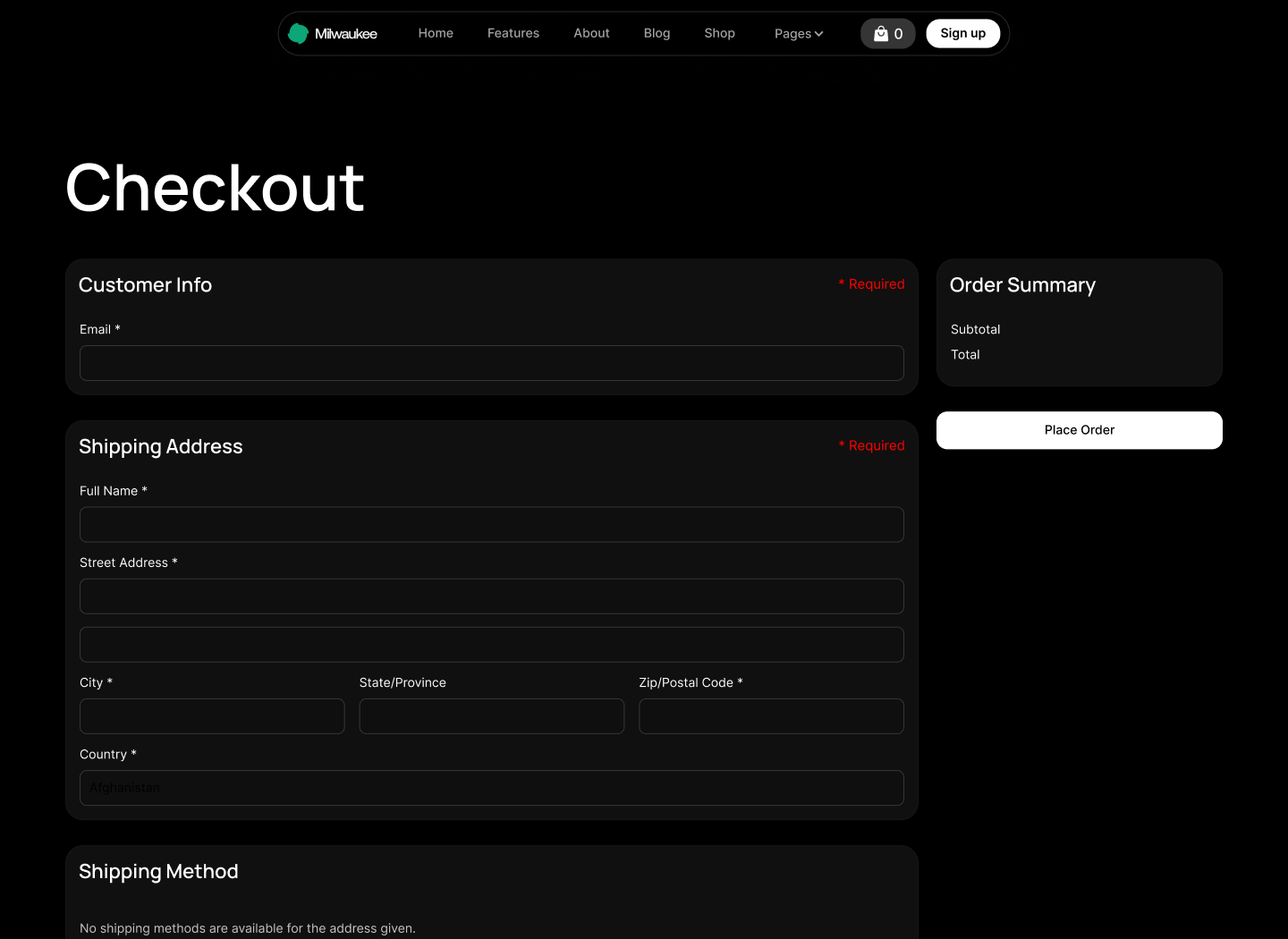 Saas Webflow Template - Milwaukee - Designed by Azwedo.com and Wedoflow.com