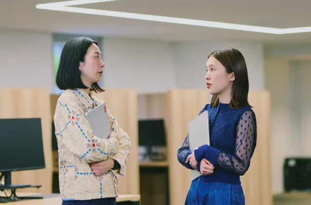 mento 社員　話し合い風景