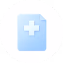 Icon: wound care clinical documentation – Pixacare AI platform automated report generation