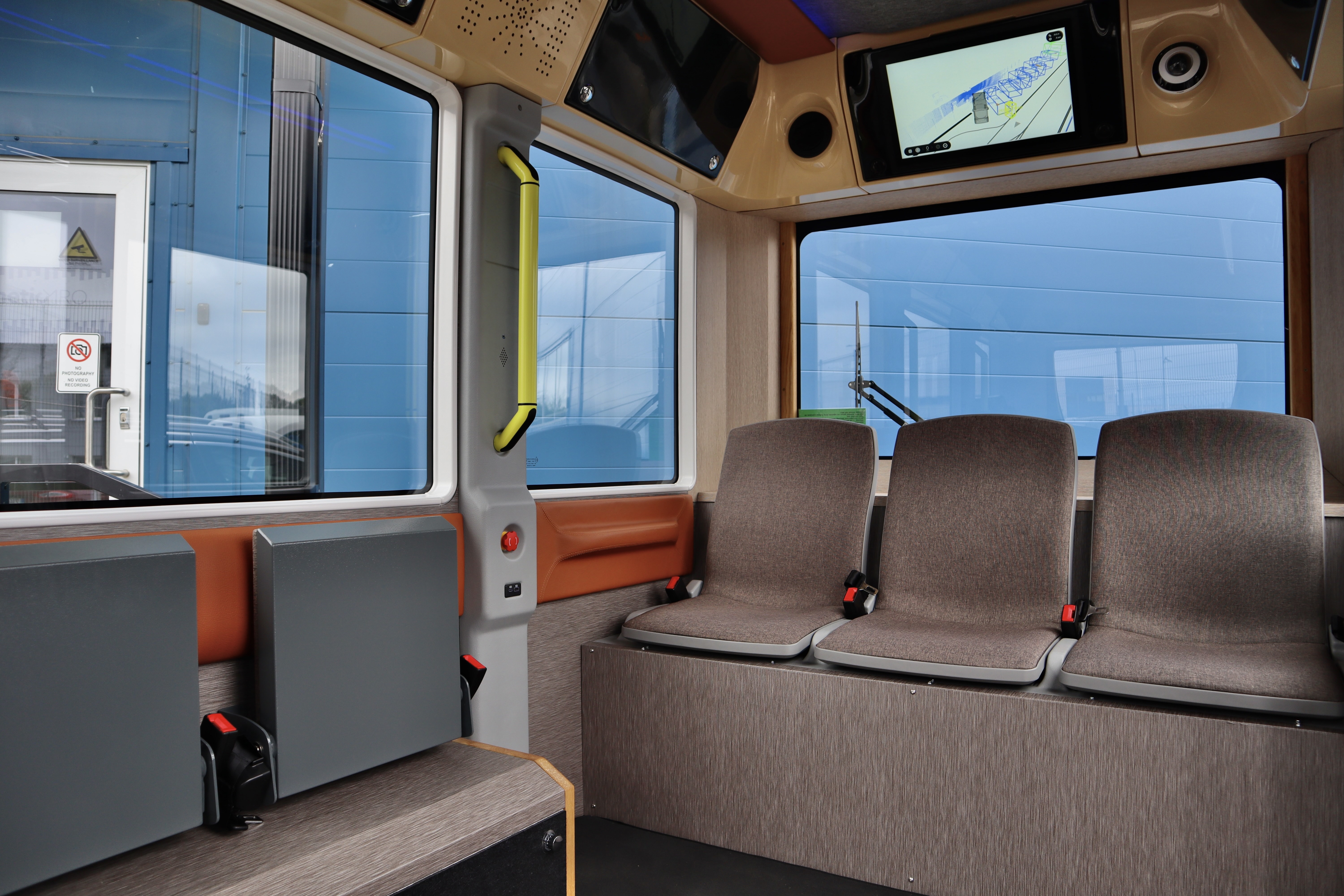 MiCa is an 8 seater autonomous shuttle 