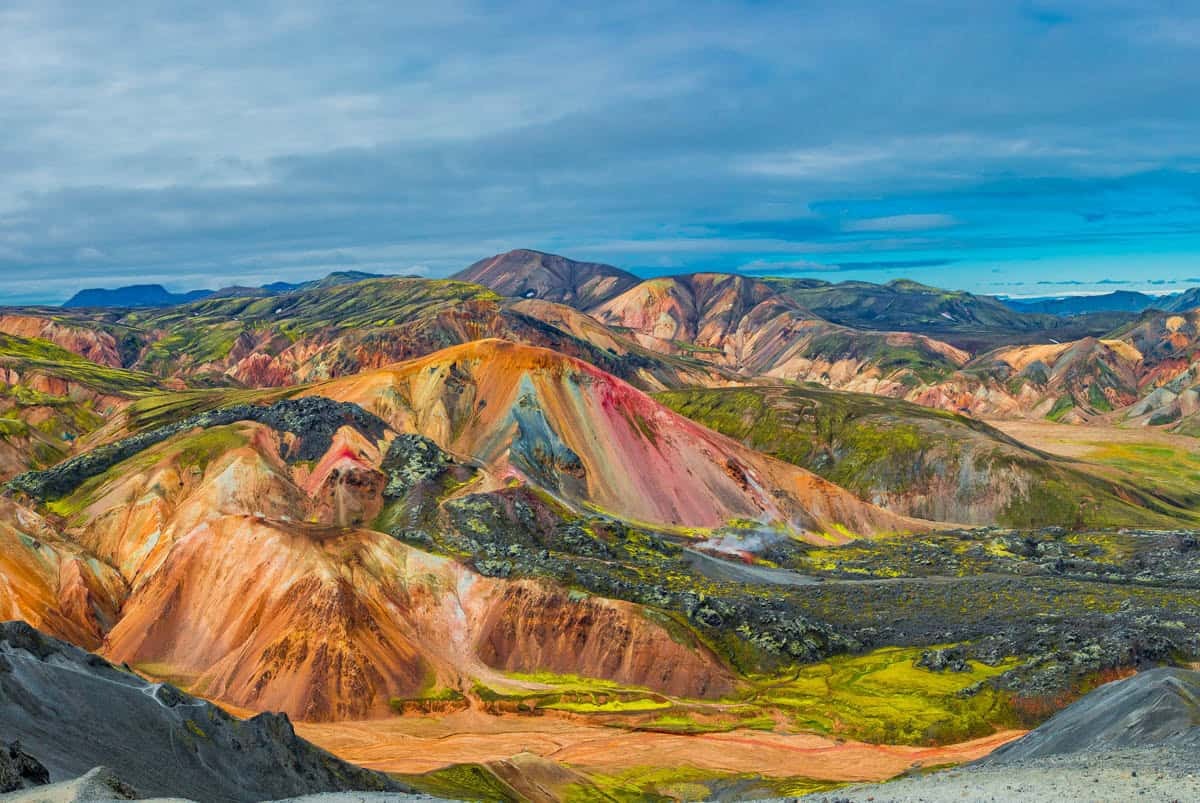 Landmannalaugar-Iceland-during-summer