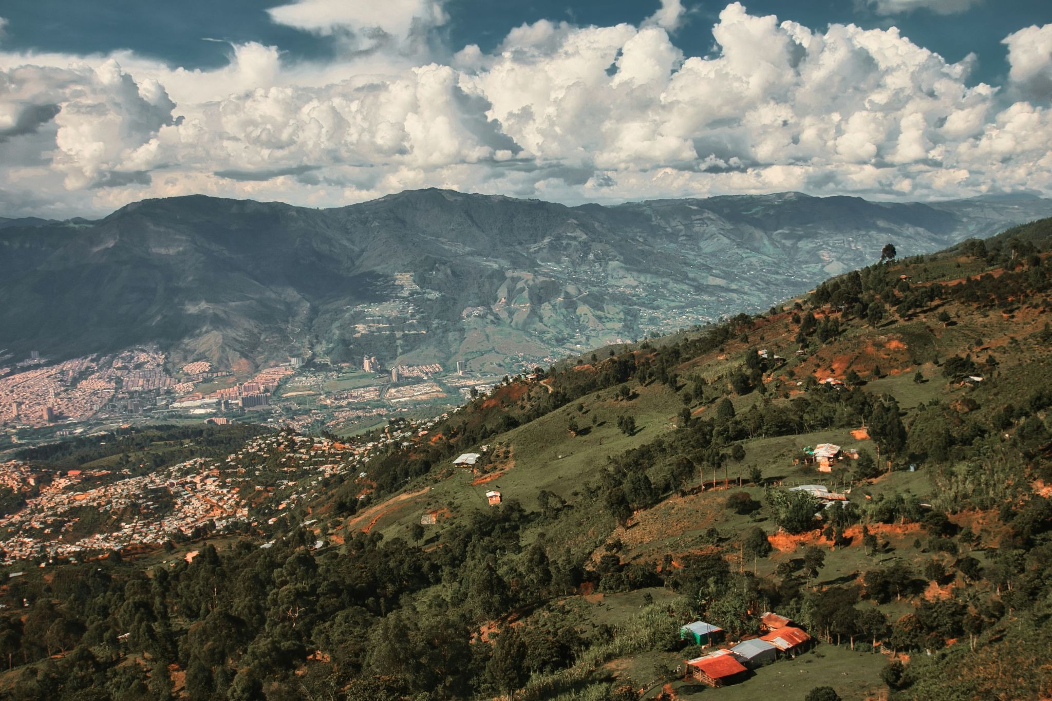 Suburbs of Medellin, Colombia