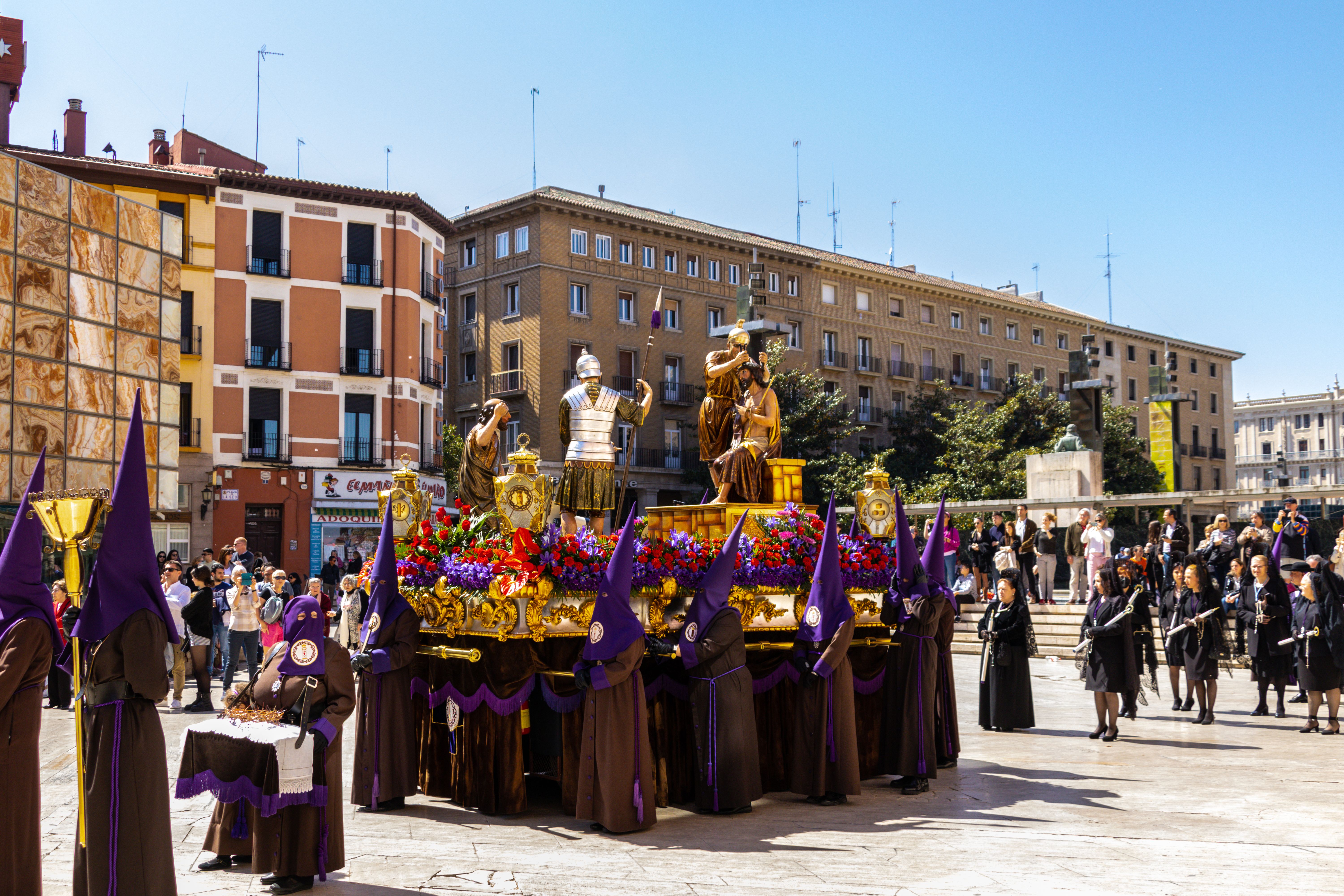 Santa celebration in Antigua Guatemala