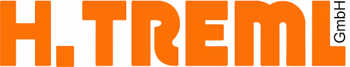 H. TREML GmbH company name in bold orange letters on white background.