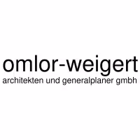 Logo von omlor-weigert architekten und generalplaner gmbh mit einfachem schwarzem Text.