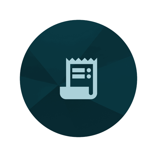 Receipt data icon — YipitData consumer purchase receipt panel for market intelligence