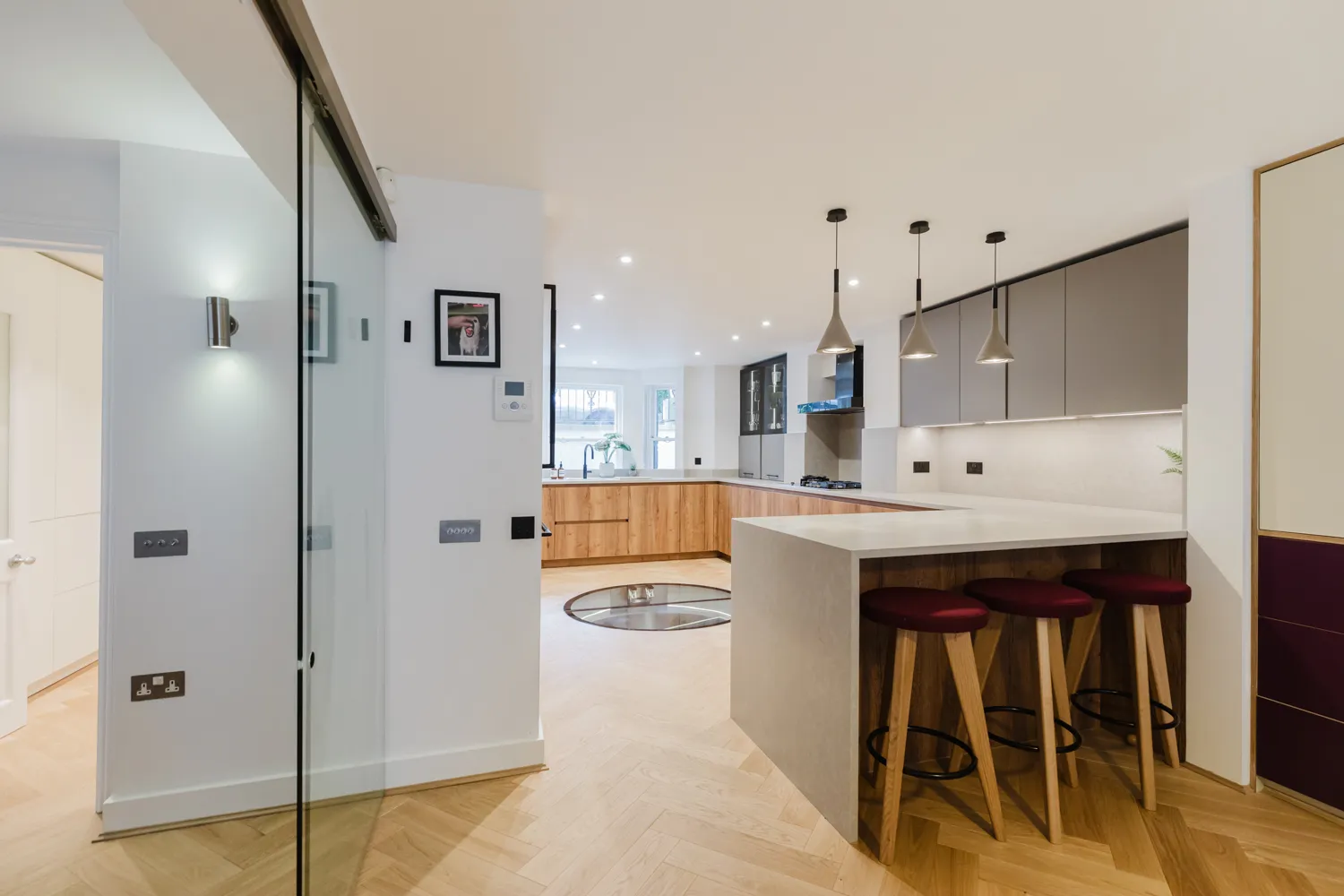 Completed kitchen renovation by Indesign in London
