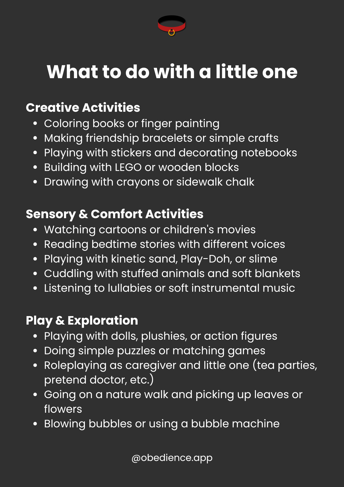 What to do with a little