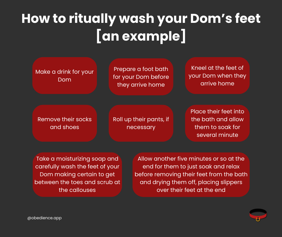feet washing ritual