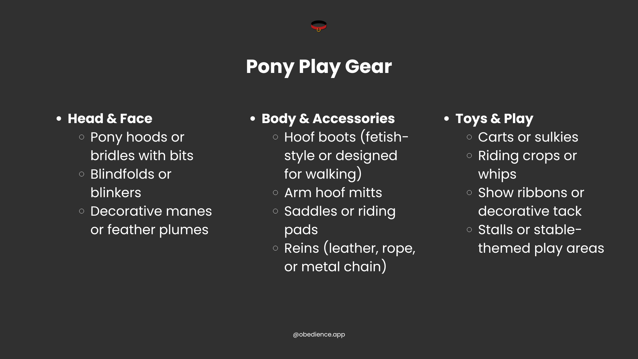 ponyplay gear