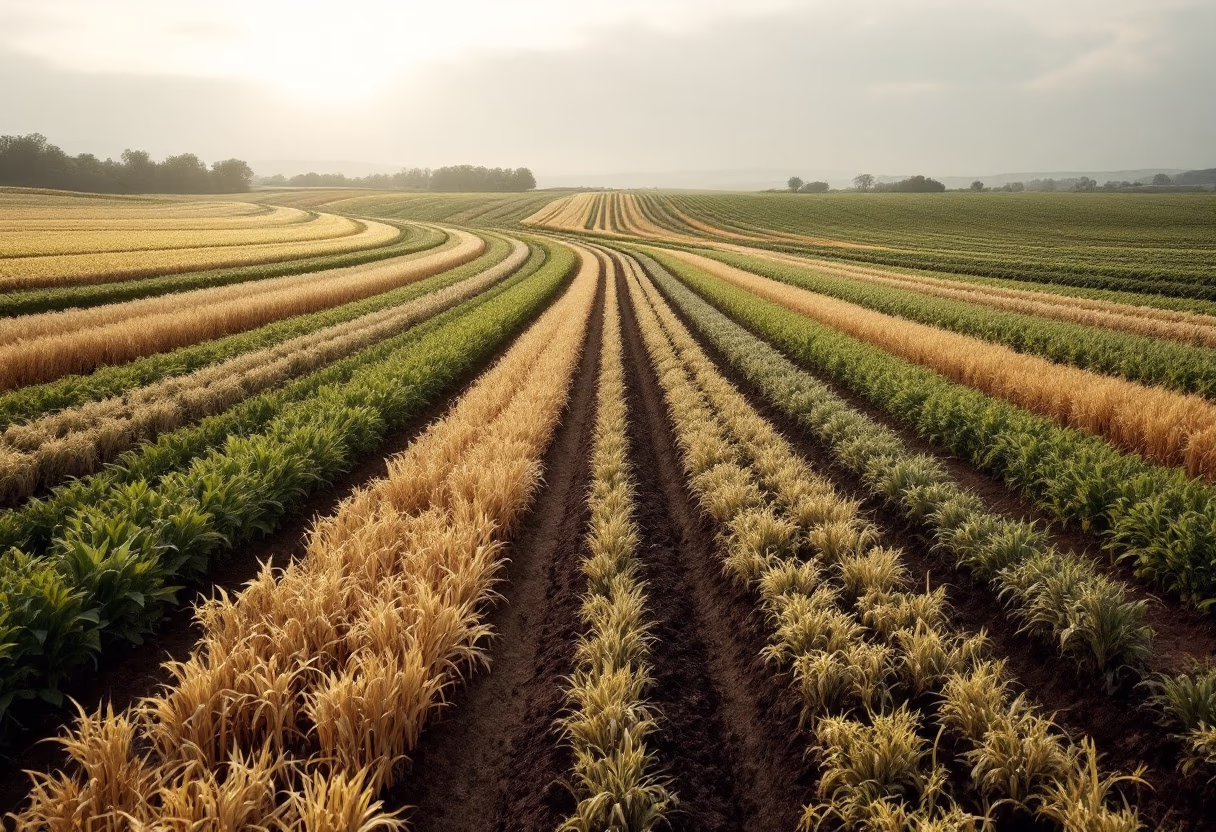 image of field with crops (for an agricultural services)