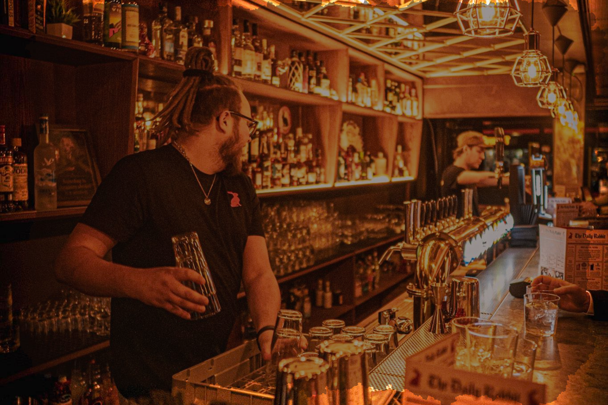 Red Rabbit Pub interior in Oslo sentrum