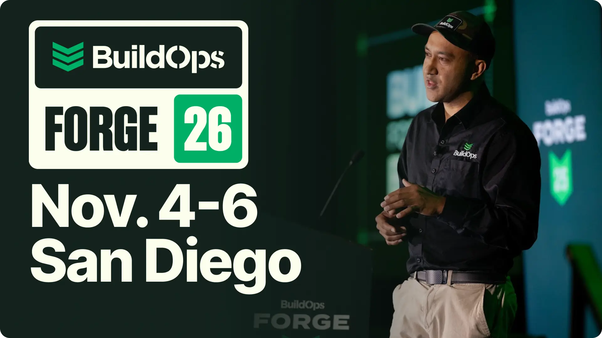 BuildOps Forge event video background