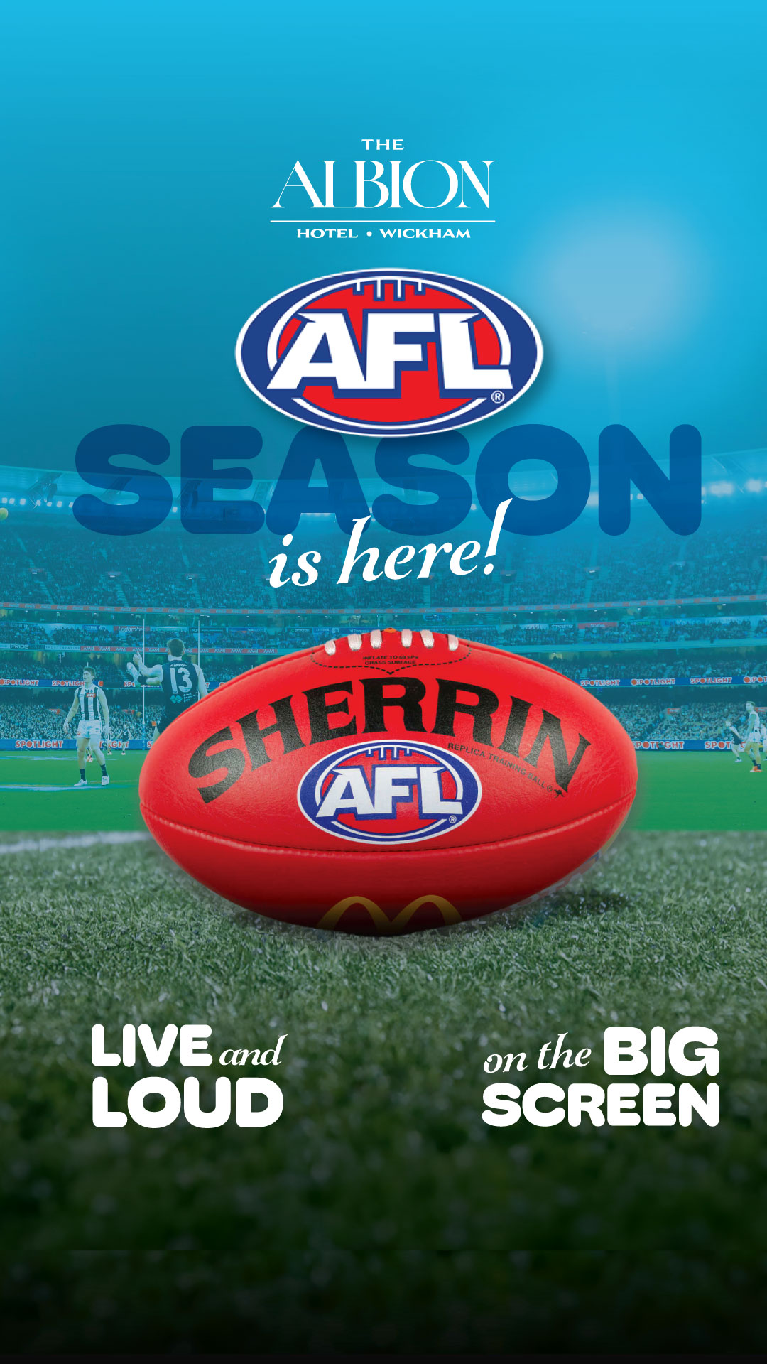 Catch All AFL Games LIVE & LOUD