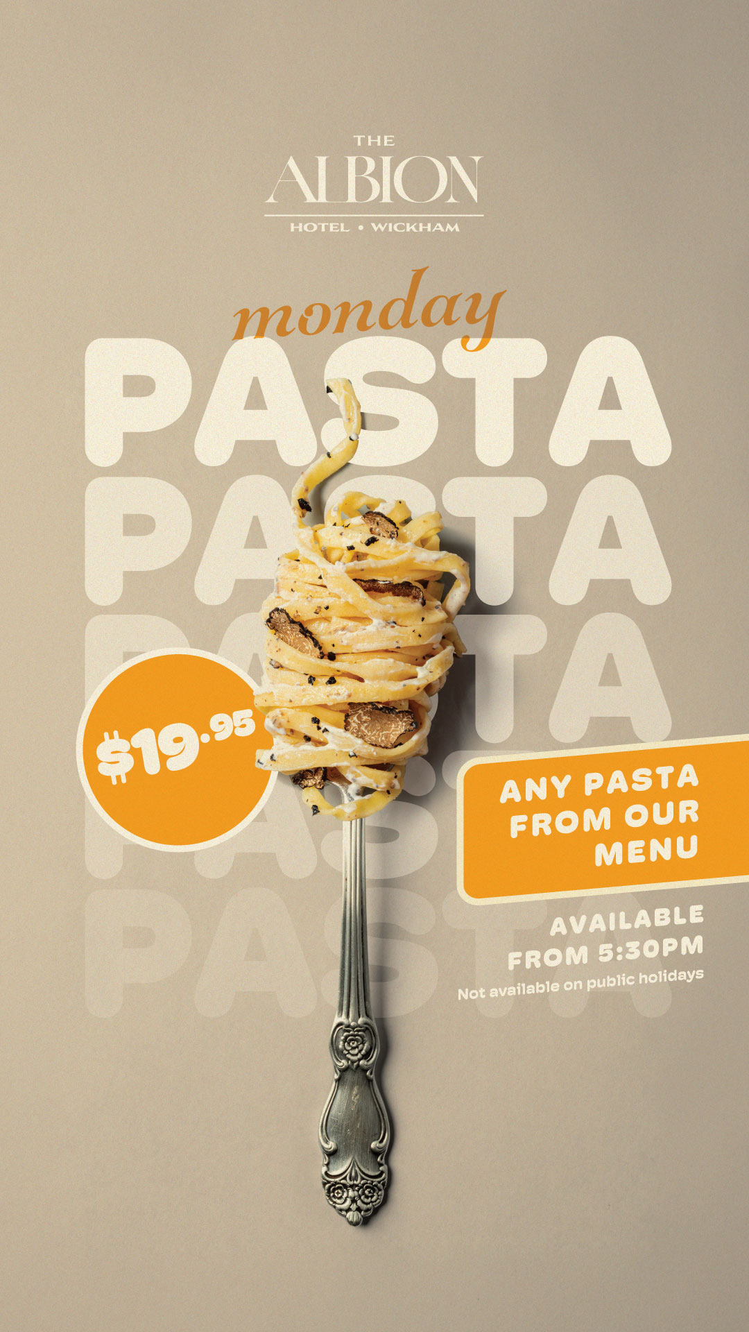 Monday Pasta Night